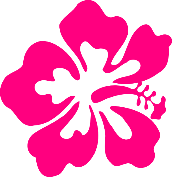 Hawaiian Flower Stencil - ClipArt Best