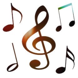 Christmas Music Notes Border - Free Clipart Images