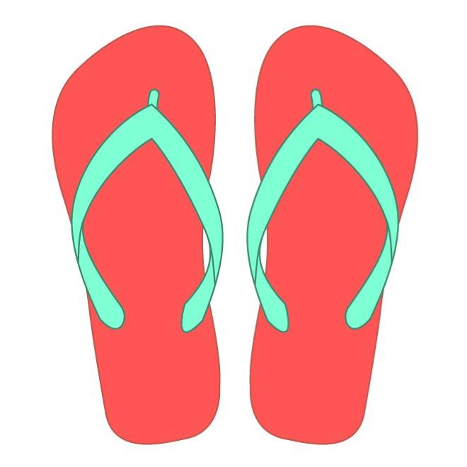 VECTOR IMAGE OF FLIP-FLOPS.eps, free vector - 365PSD.com