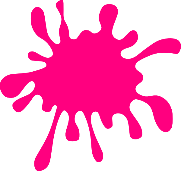 Clip Art Pink Paint Clipart