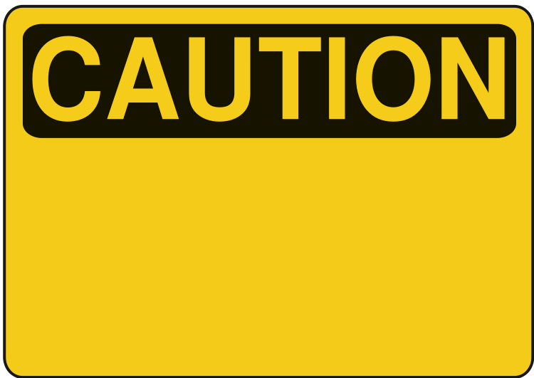 Pics Of Caution Signs - ClipArt Best