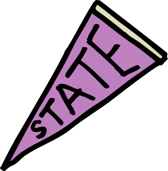 Pennant State clip art - vector clip art online