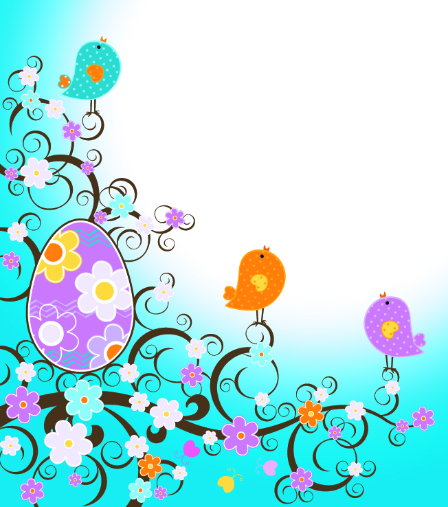 200+ Easter Vector Clipart - Mega Collection - Web Design Blog