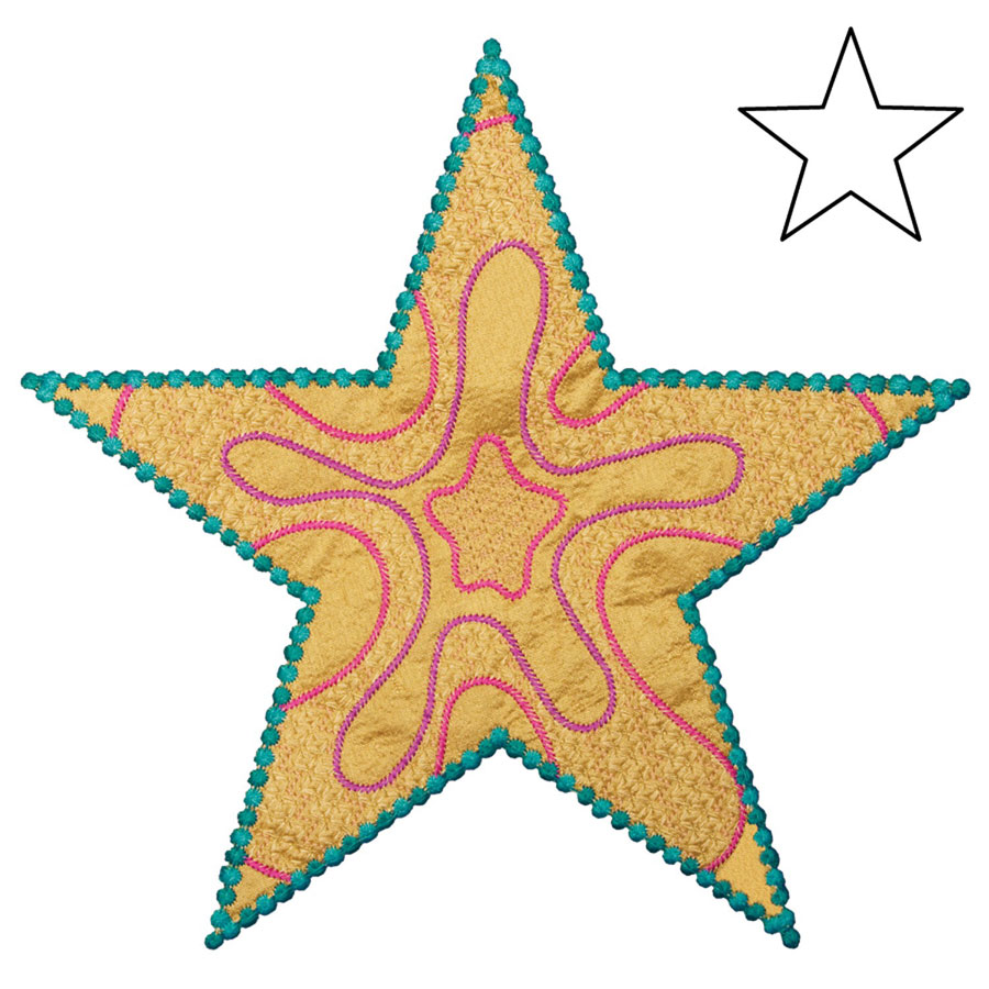 AccuQuilt GO! 5 Point Star by Sarah Vedeler - 55310