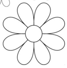 Flower stencils, Flower and Stencils