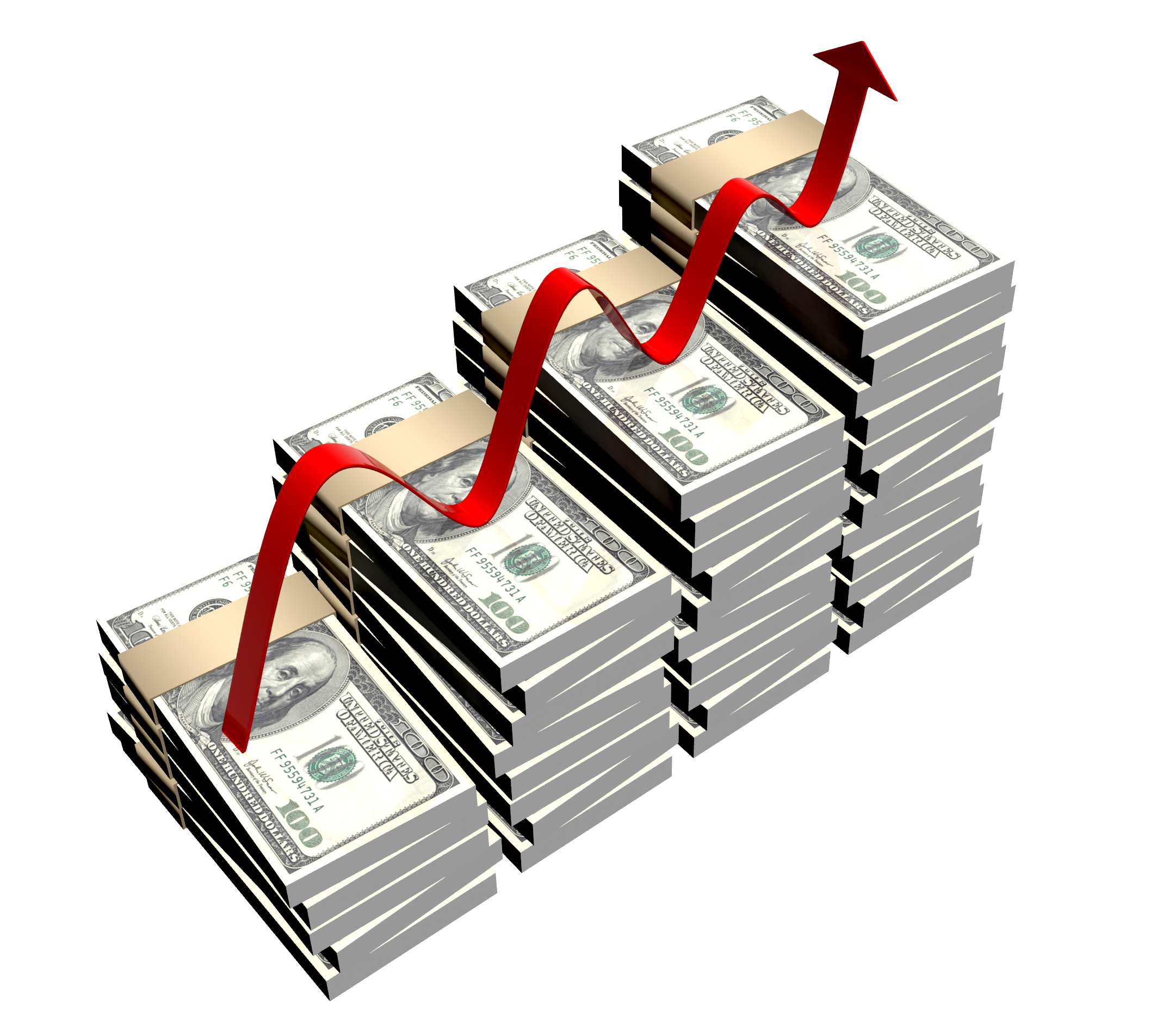 Stacks Of Money Clipart