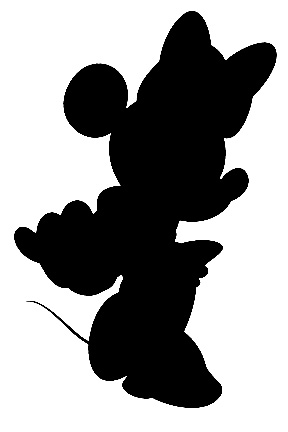 Minnie Mouse Silhouette Clipart