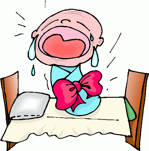 Baby Crying Clipart