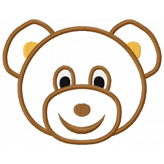 Teddy Bear Face Clipart