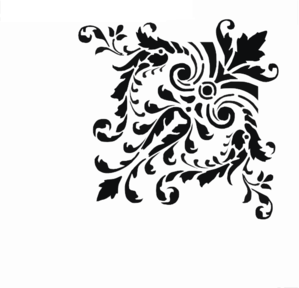 Fancy Scroll Design Sweet Dreams W Damask Scrolls