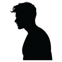 Human Humans People Person Head Heads Silhouette Silhouettes ...
