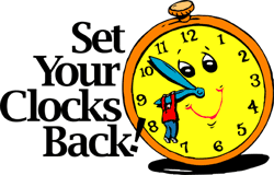 Daylight Savings Clip Art - Tumundografico