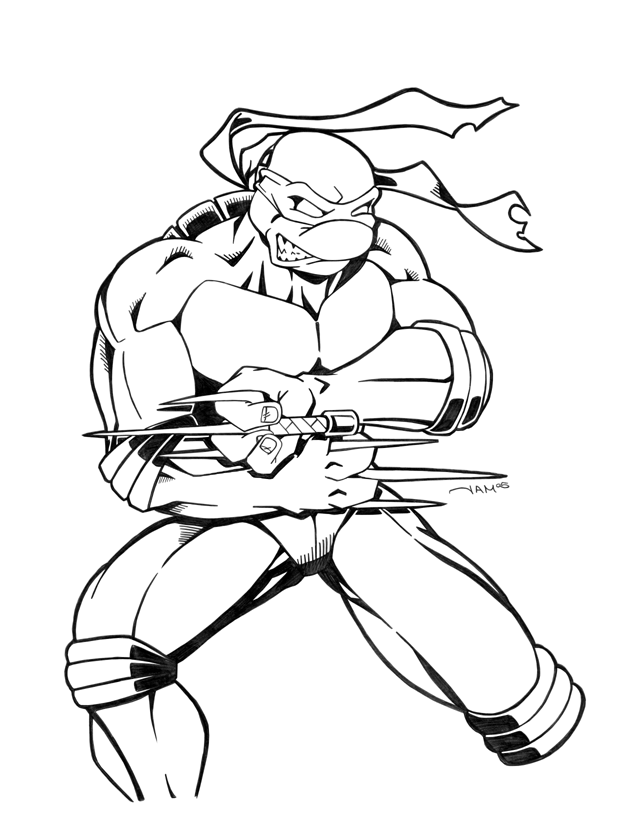 Ninja Turtle Faces Clipart