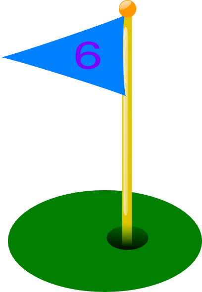 Golf Hole Clipart