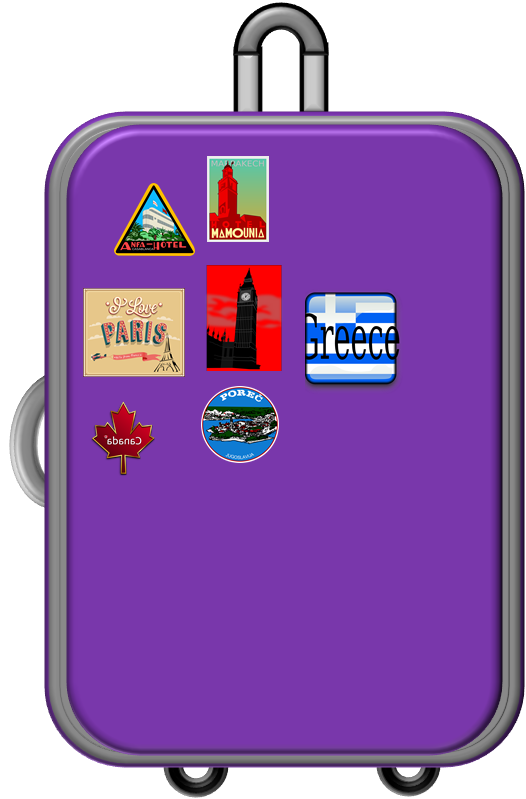 Luggage clipart free - ClipartFox