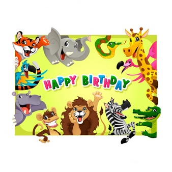 Happy birthday card Vector | Free Download