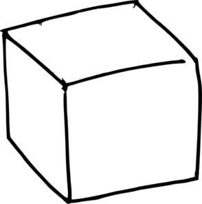 Clipart cube shape