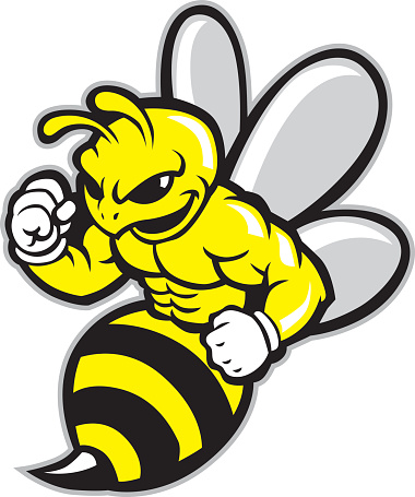 Cartoon Of A Yellow Jacket Clip Art, Vector Images & Illustrations ...