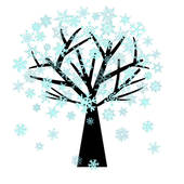 Winter Trees Clipart - Free Clipart Images
