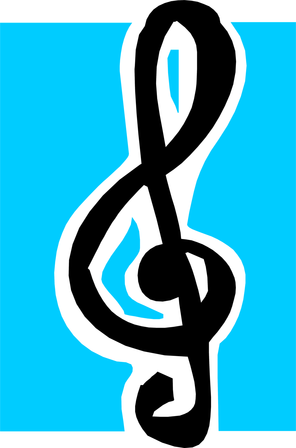 Treble Clef | Free Stock Photo | Illustration of a treble clef ...