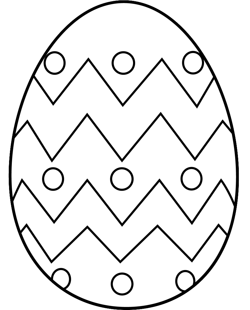 Easter Clipart Black And White - Tumundografico