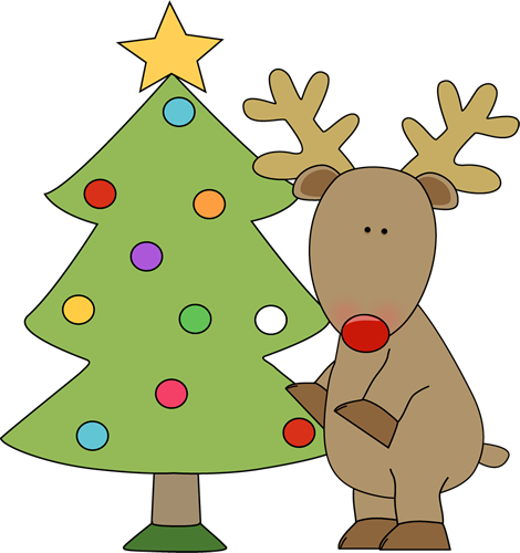 Cute reindeer christmas clipart - ClipartFox