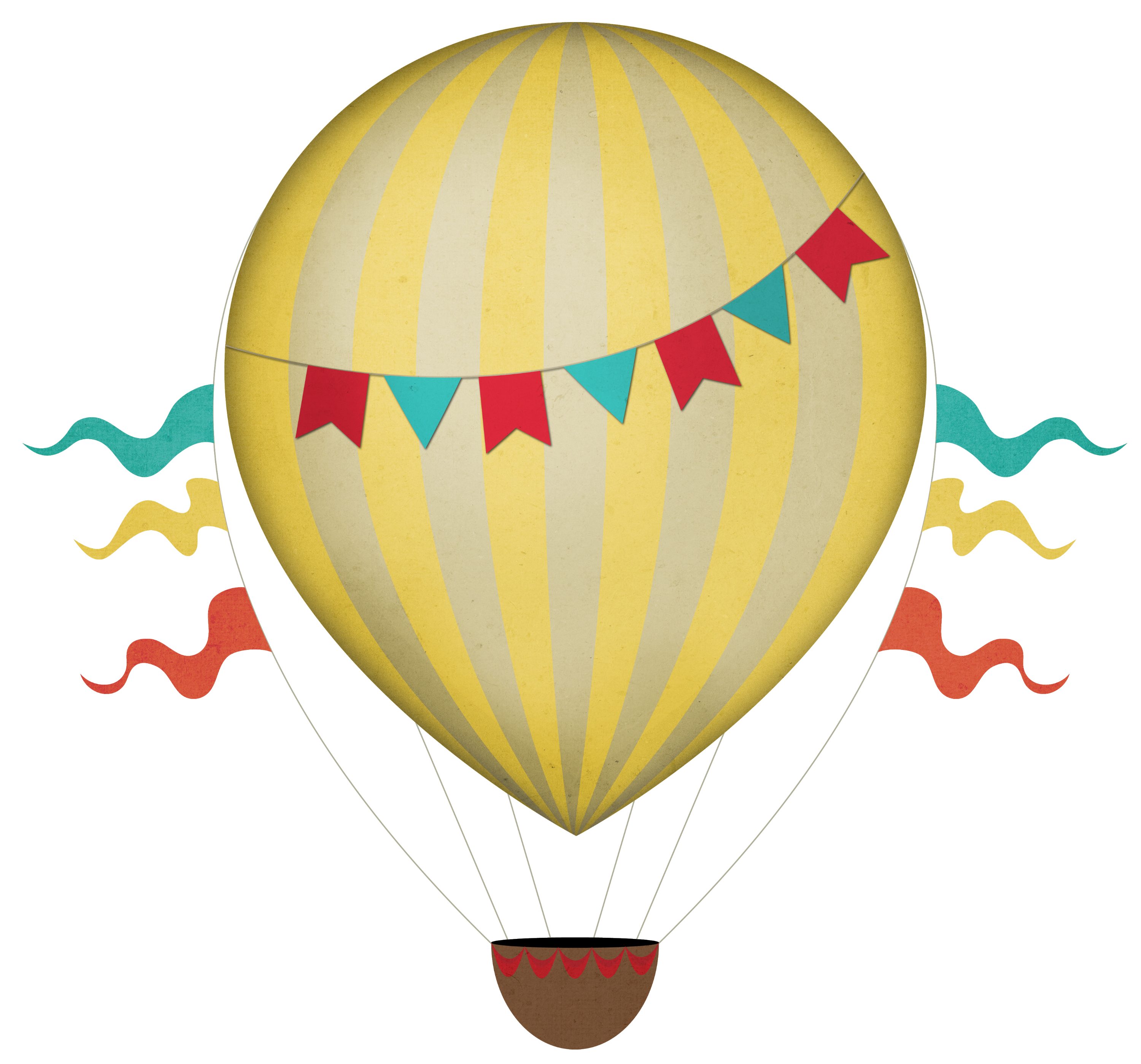 Vintage Hot Air Balloon — Crafthubs