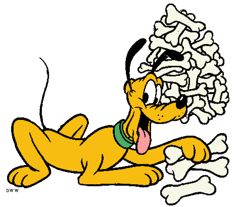 Disney pluto clipart gif