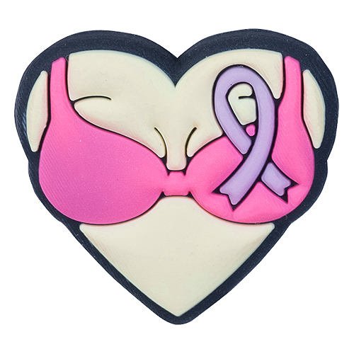 Tennis Expressions: Pink Heart Tennis Vibration Dampener