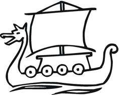 Viking ship, Drawings and Search