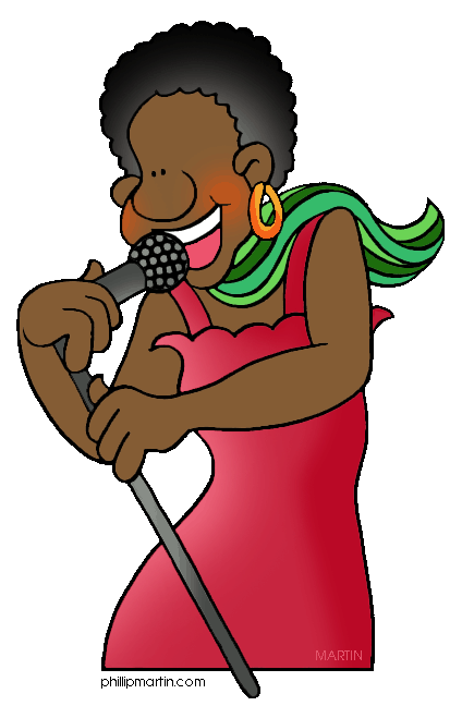 Music Singer Clipart