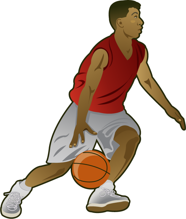 Basketball Player Clip Art