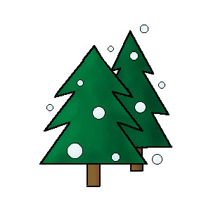 Snow tree clipart - ClipartFox