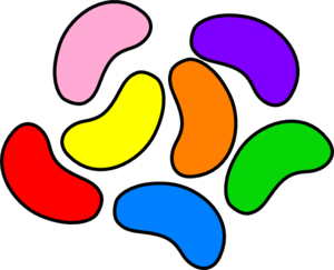 Jelly Bean Clipart Black And White - ClipArt Best