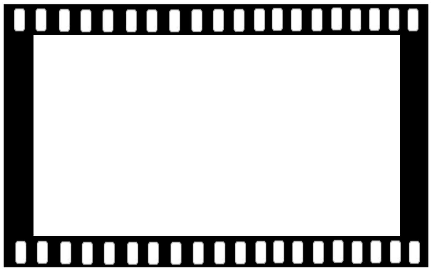Movie clipart border