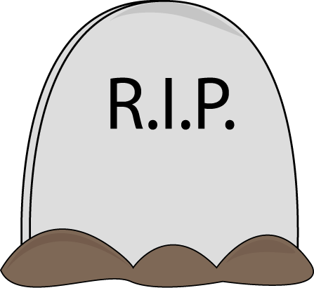 Rip tombstone clipart