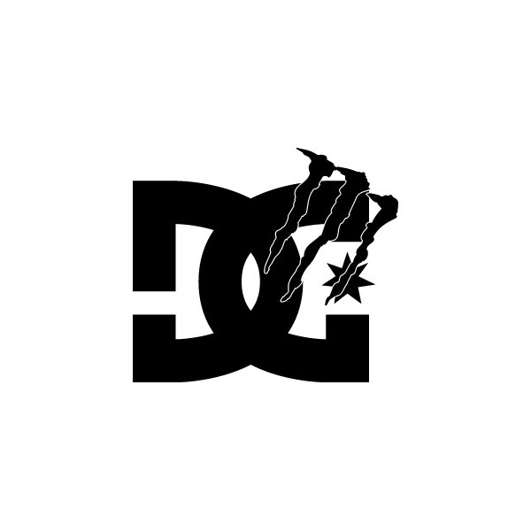 Mini Stickers - DC Shoes & Co Monster Energy Decals