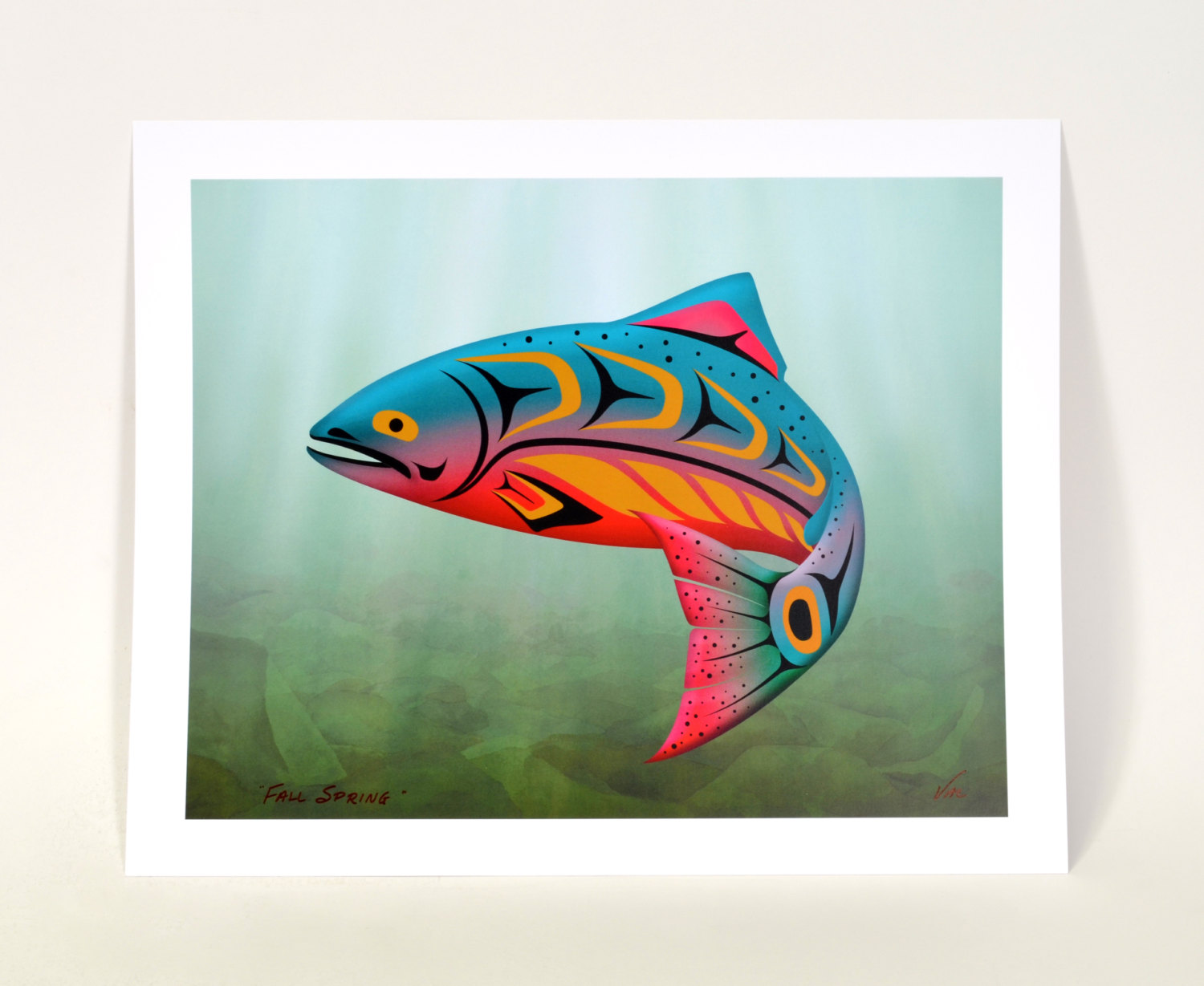 Coho salmon | Etsy