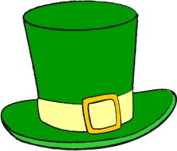 Leprechaun hat clipart