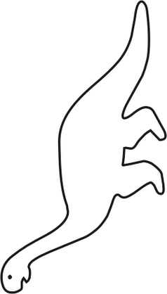 Printable Dinosaur Footprints Clipart - Free to use Clip Art Resource