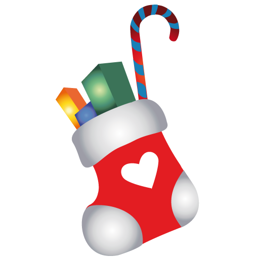 Cartoon Christmas Stocking