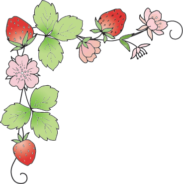 Strawberry Vine Border | Free Download Clip Art | Free Clip Art ...