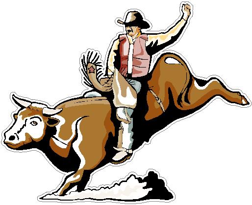 Cartoon bulls clipart