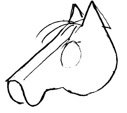Horse Mask | Animal Masks, Mask ...