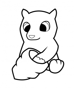 Animals - How to Draw a Black Bear for Kids