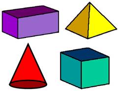 3d shape clipart