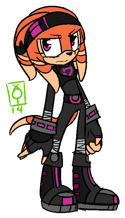 Sonic Boom: Shade the Echidna by Kentami on DeviantArt