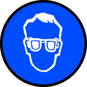 Ppe-glasses Clip Art - vector clip art online ...
