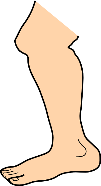 Cartoon foot clipart kid 4 - Clipartix