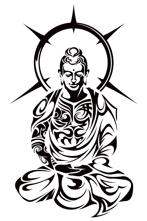 1000+ images about bouddha sillouhette